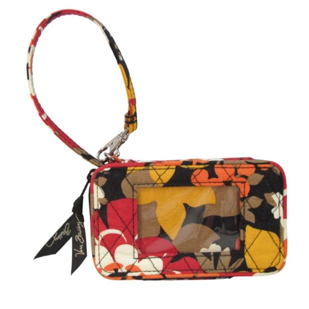 Vera Bradley Floral Wristlet Clutch Wallet